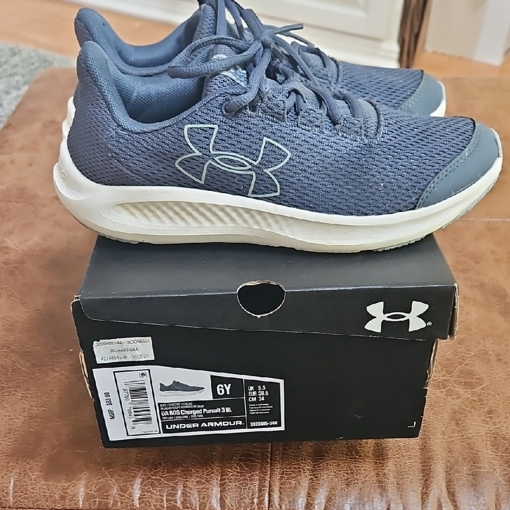 Under Armour Kids' Navy Sneakers